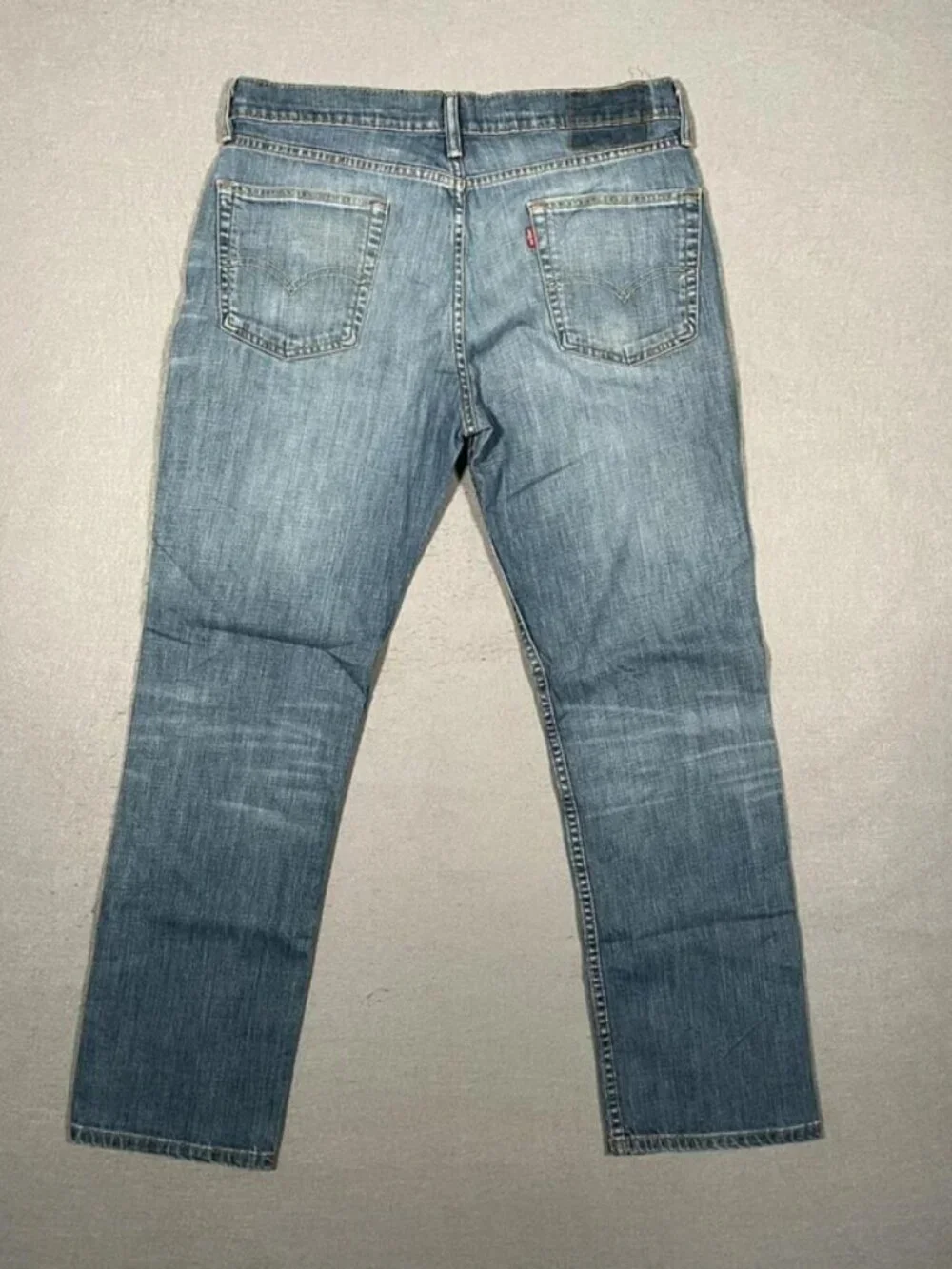 Levi’s 514 Light Blue Denim Jeans Missing Badge Mens W33 I32